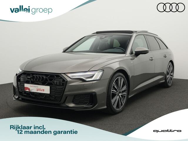 Audi A6 Avant 50 TFSI e 299 pk S-tronic quattro S edition Competition / S-Line | Panoramadak | Trekhaak | Geheugenstoelen | Leder/alcantara | Matrix LED