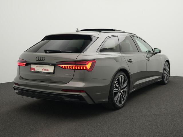 Audi A6 Avant 50 TFSI e 299 pk S-tronic quattro S edition Competition / S-Line | Panoramadak | Trekhaak | Geheugenstoelen | Leder/alcantara | Matrix LED