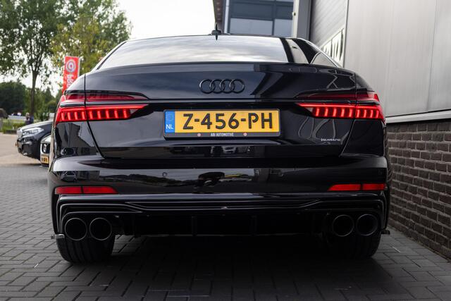 Audi A6 Limousine 55 TFSI V6 340 pk Quattro S-Line /Lucht-Vering/ Head-Up/ Keyless/ 360-Camera/ Soft-Close/ B&O-Sound/ Achteras-Sturing/ Matrix-Led/ 21'' LMV