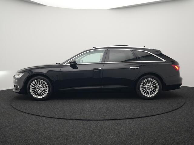 Audi A6 Avant 50 TFSI Quattro Design Plug In Hybrid 300pk Dealer O.H PHEV | Panodak | Head Up | Adaptive Cruise | 360 Camera | Bang&olufsen | Lederen Sportstoelen Memory & Verwarmd | Navigatie | Virtual | DAB |