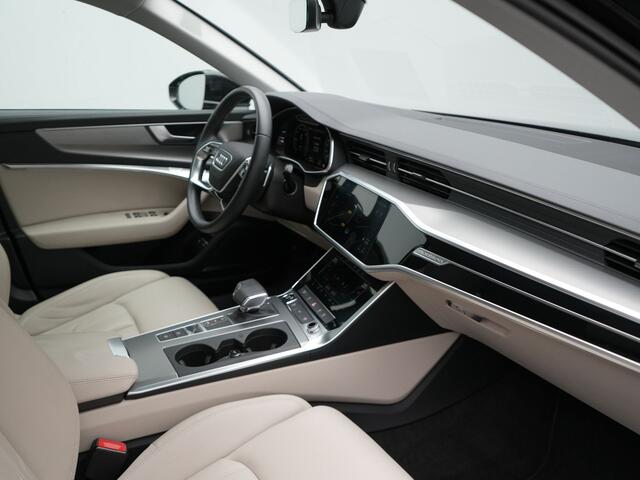 Audi A6 Avant 50 TFSI Quattro Design Plug In Hybrid 300pk Dealer O.H PHEV | Panodak | Head Up | Adaptive Cruise | 360 Camera | Bang&olufsen | Lederen Sportstoelen Memory & Verwarmd | Navigatie | Virtual | DAB |