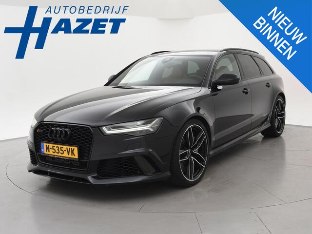 Audi A6 Avant 4.0 TFSI RS6 605 PK PERFORM.+ KERAMISCHE REMMEN | B&O | AUDI EXCLUSIVE LEDER | CARBON | 21 INCH
