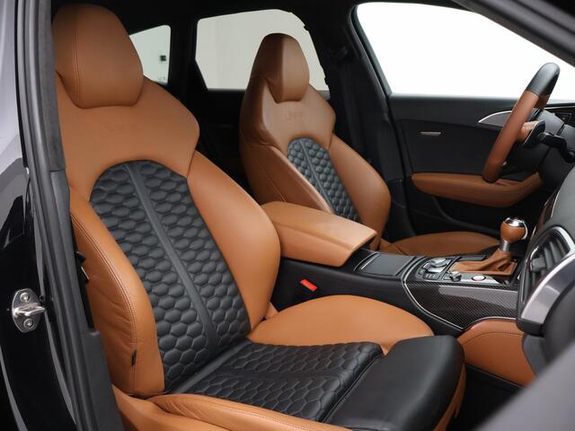Audi A6 Avant 4.0 TFSI RS6 605 PK PERFORM.+ KERAMISCHE REMMEN | B&O | AUDI EXCLUSIVE LEDER | CARBON | 21 INCH