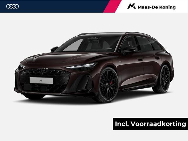 Audi A6 Avant 2.0 e-hybrid quattro S edition 299 PK · Glazen panoramadak met smart glass · Tech plus · Warmtewerend glas, donker getint