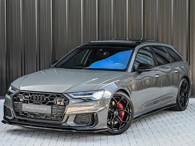 Audi A6 Avant 55 TFSI e QUATTRO PRO LINE S COMPETITION | FULL-STYLING PACK | PANORAMADAK | AMBIANCE INTERIEUR | 360 CAMERA | HEAD-UP | MEMORY SEATS | B&O SOUND | ADAPTIVE CRUISE | 4-ZONE CLIMATE | BLACK-OPTIC