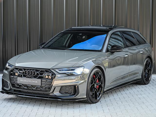 Audi A6 Avant 55 TFSI e QUATTRO PRO LINE S COMPETITION | FULL-STYLING PACK | PANORAMADAK | AMBIANCE INTERIEUR | 360 CAMERA | HEAD-UP | MEMORY SEATS | B&O SOUND | ADAPTIVE CRUISE | 4-ZONE CLIMATE | BLACK-OPTIC