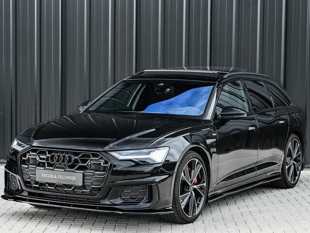 Audi A6 Avant 55 TFSI e QUATTRO S EDITION COMPETITION | PANORAMADAK | VIRTUAL COCKPIT | KEYLESS | AMBIANCE INTERIEUR | MEMORY SEATS | HEAD-UP | STUURWIEL VERWARMD | ACHTERBANK VERWARMD | 360 CAMERA | EL. TREKHAAK