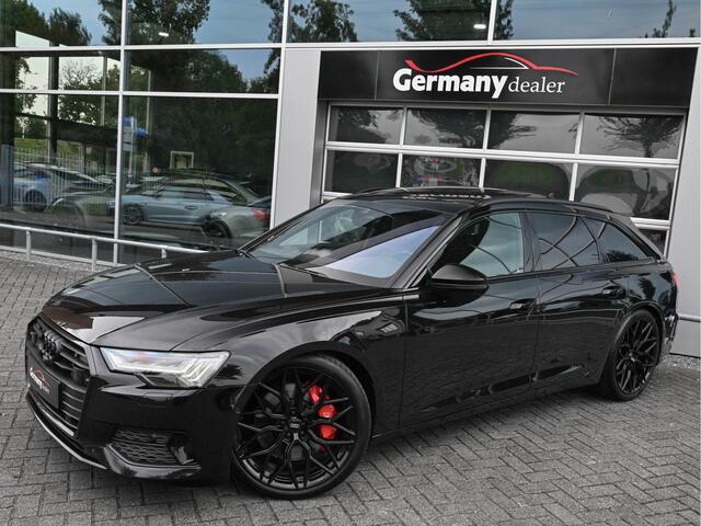 Audi A6 Avant Audi A6 Avant 55TFSI 340pk Quattro Black Optic Pano Massage+belucht Trekhaak 360-cam Head-Up 21-Inch