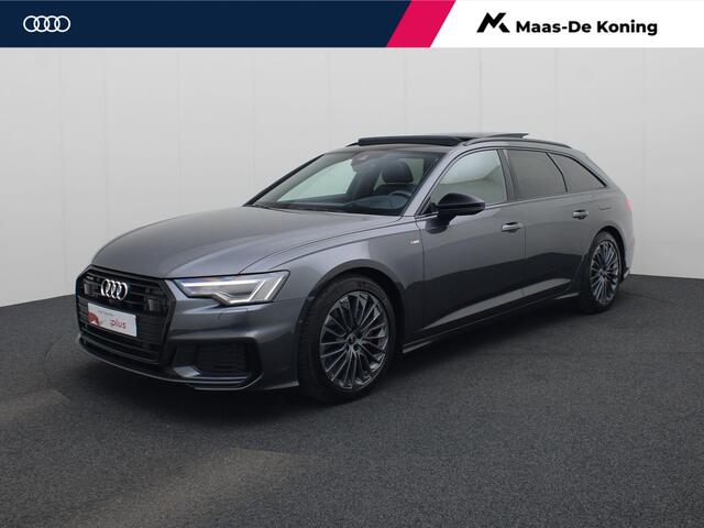 Audi A6 Avant 55 TFSIe 270kW/367PK quattro S Line · Panoramadak · Trekhaak · Stuur & Stoelverwarming · Leder/Alcantara