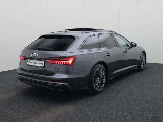 Audi A6 Avant 55 TFSIe 270kW/367PK quattro S Line · Panoramadak · Trekhaak · Stuur & Stoelverwarming · Leder/Alcantara