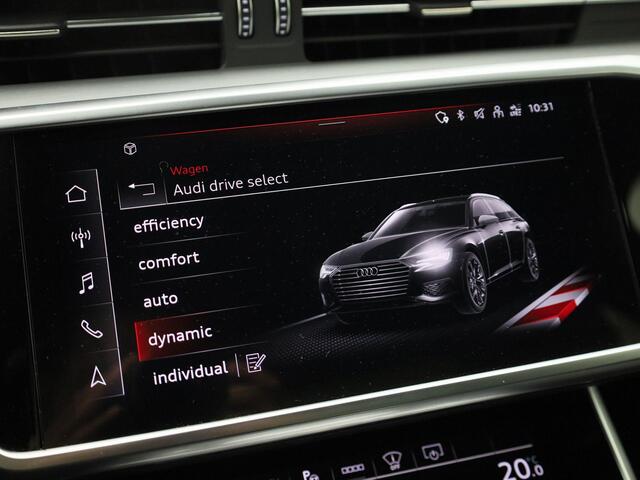 Audi A6 Avant 55 TFSIe 270kW/367PK quattro S Line · Panoramadak · Trekhaak · Stuur & Stoelverwarming · Leder/Alcantara