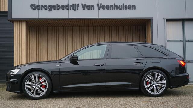 Audi A6 Avant 55 TFSI e 376pk Quattro Competition Pano.Dak Vol Leder *Black Optik* Trekhaak 20inch LM HUD Virtual Cockpit 75263km!