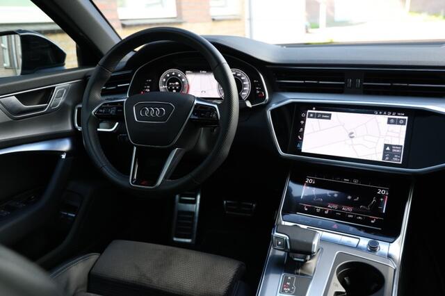 Audi A6 50 TFSI e Quattro 299pk 3x S-line Pano|B&O|Matrix|Krijtgrijs