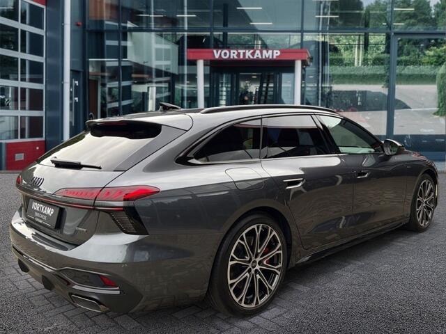 Audi A6 2.0 TFSIe QUATTRO S-LINE GLAS-DAK/360-CAMERA/TREKHAAK/MEMORY/BenO/HUD