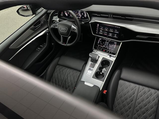 Audi A6 Avant 3.0 V6 340PK S-Line | Luchtvering | ACC | B&O | Panorama | 360 Camera | Matrix-LED | Trekhaak | RS-Leder | Standkachel | 4-Zone Clima | 21'' | Stoelverwarming V+A | Carplay | Lane & Side Assist | Virtual-Cockpit | Draadloos Laden.