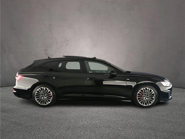 Audi A6 Avant 55 TFSI e quattro Pro Line S Competition | Trekhaak | Pano | Headup | Adaptieve demping | 360 Camera | Keyless entry |