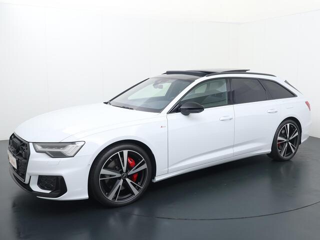 Audi A6 Avant 55 TFSI e quattro Pro Line S Competition | 367 PK | SoH 95% | Wegklapbare trekhaak | Head-up display | Panoramadak | Surround view camera | Stoelverwarming |