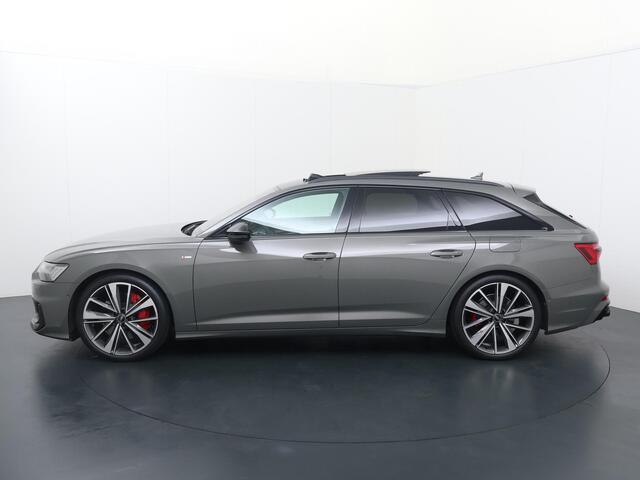 Audi A6 Avant 55 TFSI e quattro S edition Competition | 367 PK | SoH 91% | Wegklapbare trekhaak | Panoramadak | B&O premium sound | Head-up display | Surround view cameras |