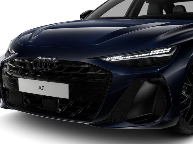 Audi A6 Limousine 2.0 e-hybrid quattro S edition 299 PK · Tech plus · 21" LM Velgen · Exterieurpakket zwart · Bekleding Leder/Alcantara