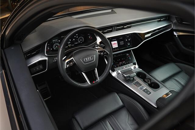 Audi A6 Avant 50TFSIe/ 299pk Quattro S-Line Blackstyle|2022|Panoramadak|Leer|Trekhaak|21"Blackstyle|B&O|LED|ACC|el.achterklep|Carplay