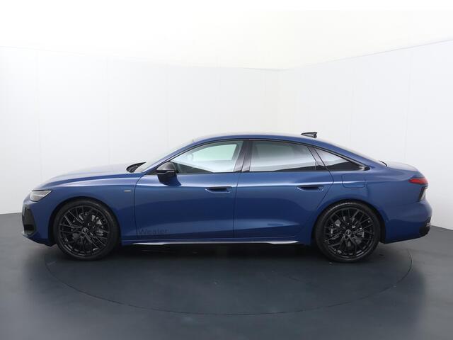 Audi A6 Limousine e-hybrid quattro S-Edition | Akoestisch glas | Lichtpakket pro met ambient lighting | S line exterieur | S-interieur sportstoelen zwart alcantara | Tech plus | Adaptive cruise assist plus | Memory Seats | 21 Inch LM-Velgen Audi sport Multispaaks