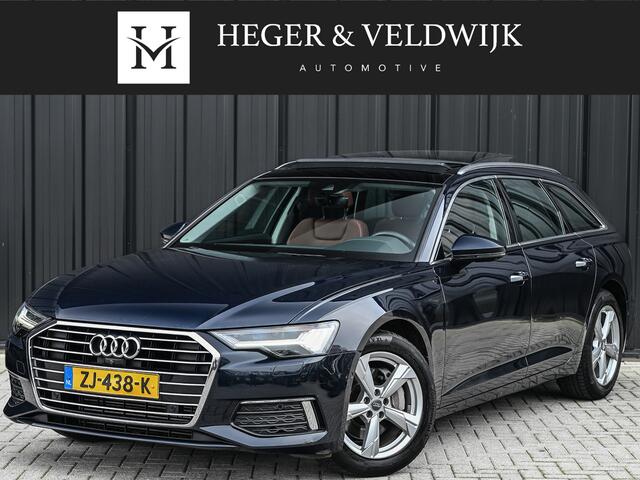 Audi A6 Avant 45 TFSI · Virtual Cockpit · Panoramadak · Led matrix · Ambiance interieur · Memory Seats · 360 Camera · Keyless · B&O Sound · Stoelverwarming · Leder