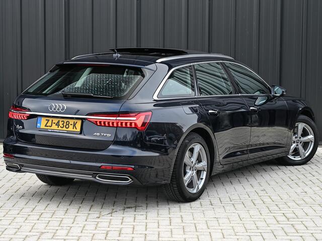 Audi A6 Avant 45 TFSI · Virtual Cockpit · Panoramadak · Led matrix · Ambiance interieur · Memory Seats · 360 Camera · Keyless · B&O Sound · Stoelverwarming · Leder