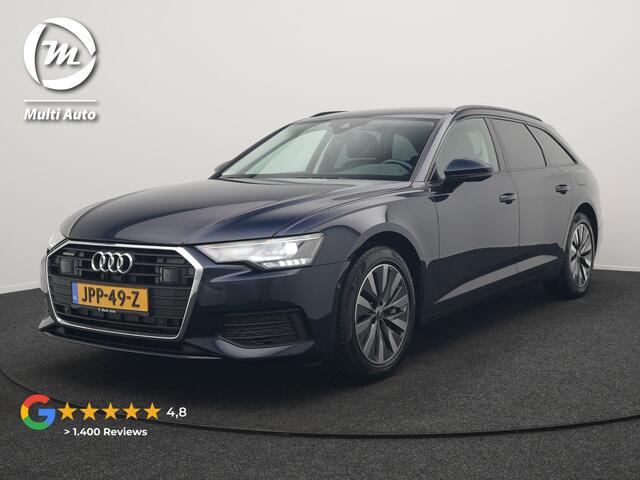 Audi A6 Avant 50 TFSI e quattro Advanced edition Plug In Hybrid 300pk Dealer O.H. PHEV | Adaptive Cruise | Lederen Sportstoelen Verwarmd | Stuur Verwarmd | Apple Carplay | Keyless | Virtual | Navigatie | DAB |