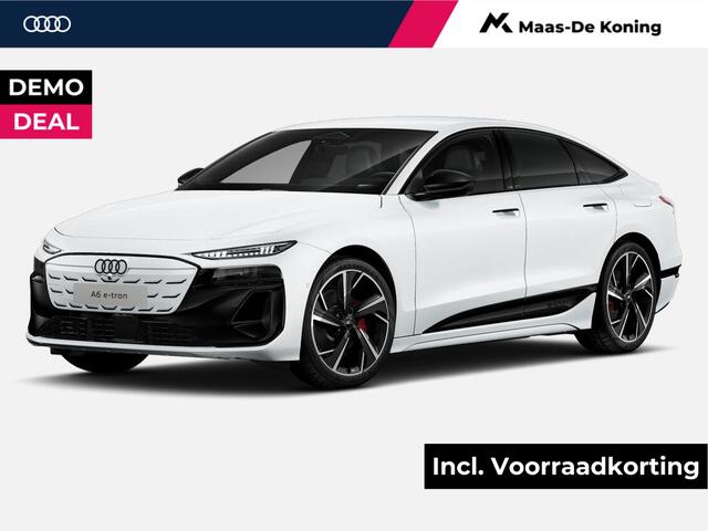 Audi A6 Sportback e-tron S edition 286 PK · Privacy glas · Remzadels rood · Sportstoel leder zwart