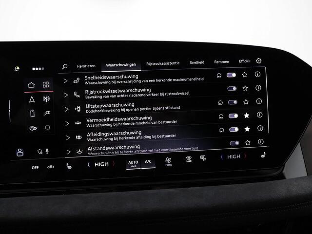 Audi A6 Sportback e-tron S edition 286 PK · Privacy glas · Opberg en bagagereuimtepakket · Sportstoel leder/dinamic zwart