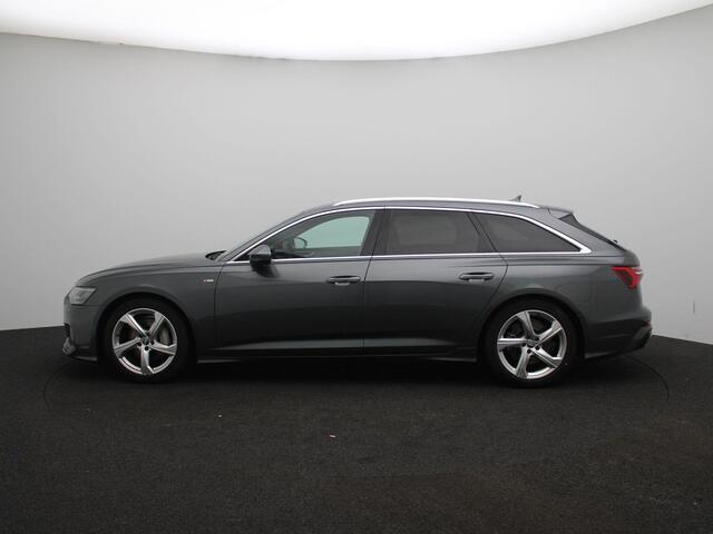 Audi A6 Avant 45 TFSI S edition Trekhaak-pakket | incl. winterbandenset | Veiligheids-pakket | alarmsysteem | Autonomous Emergency Braking |bots herkenning en activatie | cruise control | electronic climate control | LED koplampen | lederen/stof bekleding | licht