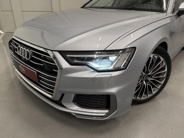 Audi A6 Avant 55 TFSI e quattro Competition PANO/HEAD-UP/MEMORY/360CAMERA/ACC/KEYLESS/MATRIX/CARPLAY/S-LINE SPORTPAKKET/FLORETT-SILBER METALLIC/NET GROTE OH BEURT GEHAD BIJ AUDI