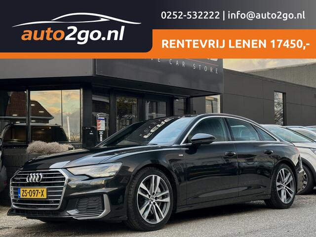 Audi A6 Limousine 55 TFSi 6 CIL S-LINE 3.0 QUATTRO 340PK LEDER B&O NAVI CAMERA DIGI-DASH LED 19 INCH-LMV PDC