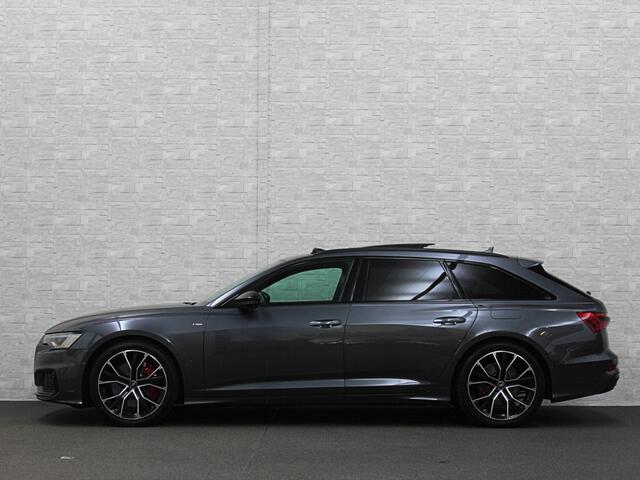 Audi A6 Avant 55 367pk S-Competition Hybrid | 37dkm | 10-2022 | Panodak | ACC | Audi Lane Assist | Trekhaak 2000kg | Stoel en Stuurwielverwarming | Standkachel | 4-Zone | Carplay | S-Line | 37dkm | 10-2022 | Rijklaarprijs met Bovag Garantie.