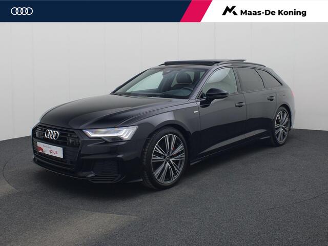 Audi A6 Avant 55TFSIe 270kW/367PK quattro Pro Line S Competition · Panoramadak · Camera · Apple/Android Car Play · HEAD-UP Display · Dodehoeksensoren · Adaptive CC · Leder/Alcantara