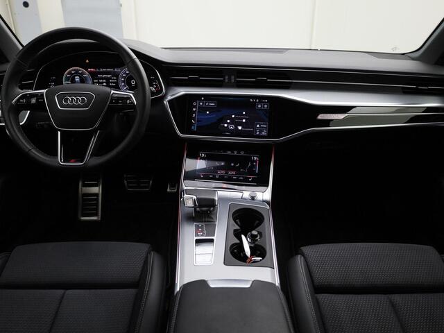 Audi A6 Avant 55TFSIe 270kW/367PK quattro Pro Line S Competition · Panoramadak · Camera · Apple/Android Car Play · HEAD-UP Display · Dodehoeksensoren · Adaptive CC · Leder/Alcantara