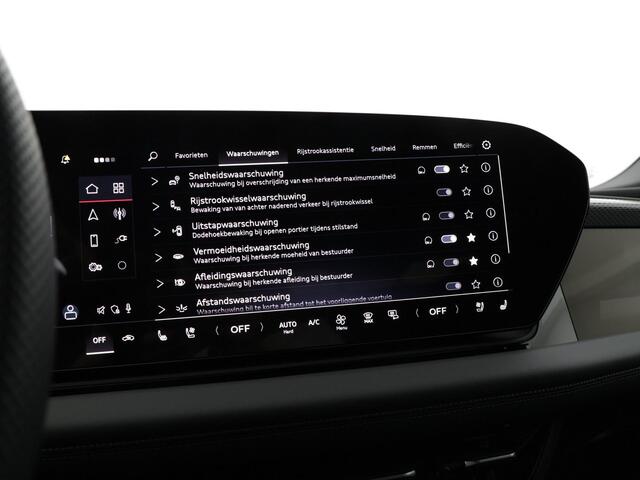 Audi A6 e-tron Sportback S edition 83 kWh 286 PK · Sportstoelen leder zwart · Stoelventilatie · Trekhaak elek. wegklapbaar