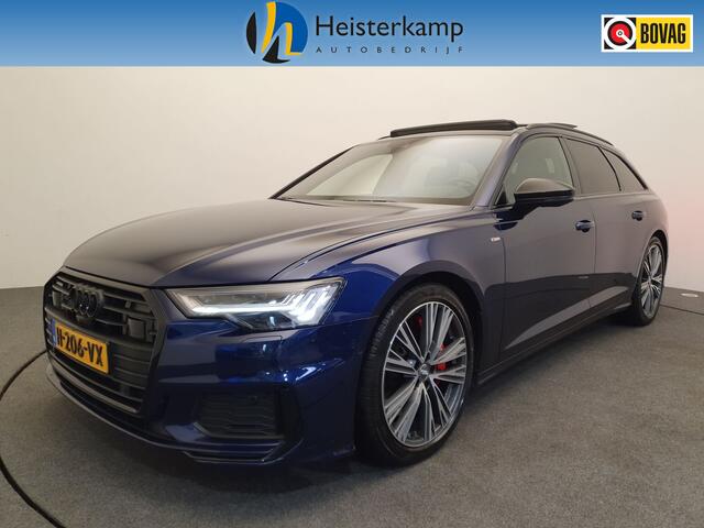 Audi A6 Avant V6 55 TFSI quattro Sport S-line Luchtvering, Panoramadak, Trekhaak, Sportstoelen