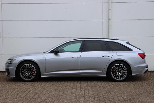 Audi A6 Avant 55 TFSI e Quattro Competition 367pk S Tronic | Elektrische stoelen | Trekhaak | Stoelverwarming | Camera