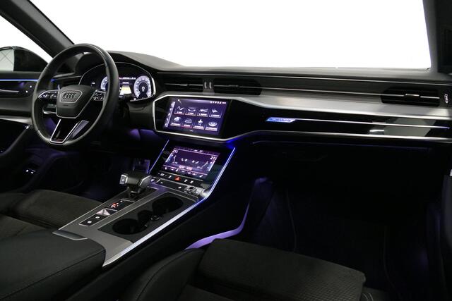 Audi A6 Avant 55 TFSI e quattro Competition / S Line / RS6 look Diffuser / Maxton Design Bodykit V.2 / HD Matrix LED-koplampen / Ambienteverlichting / Stuurwiel- & stoelverwarming / 21'' LMV / Apple Carplay - Android Auto / Trekhaak (zwenkbaar) / Elektr. bedienba