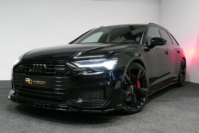 Audi A6 Avant 55 TFSI e quattro Competition / S Line / RS6 look Diffuser / Maxton Design Bodykit V.2 / HD Matrix LED-koplampen / Ambienteverlichting / Stuurwiel- & stoelverwarming / 21'' LMV / Apple Carplay - Android Auto / Trekhaak (zwenkbaar) / Elektr. bedienba