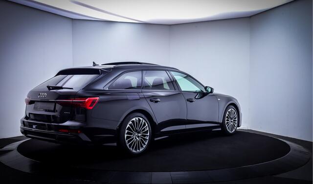 Audi A6 Avant 55TFSIe SPORT QUATTRO PANO | B&O | MATRIX | RS ZETELS | MEMORY | ADAPTIEF | LANEASS. | STUUR+STOELVERW | CARPLAY | LMV 19''