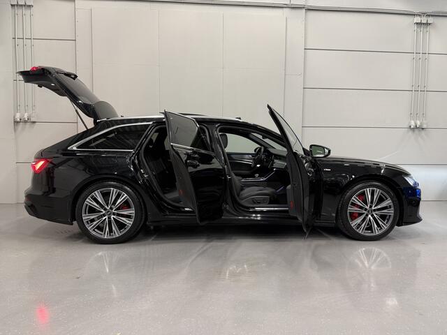 Audi A6 Avant 55 TFSI e quattro Competition S-Line PANO/B&OTREKHAAK/HEAD-UP/360CAMERA/STANDKACHEL/ACC/MEMORY/MATRIX/CARPLAY/SFEER/20" AUDI-SPORT/MYTHOSSCHWARZ/VOLLEDIG AUDI DEALER HISTORIE