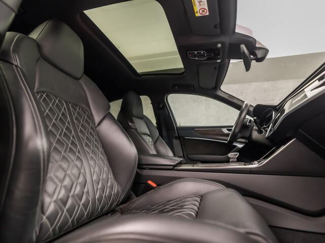 Audi A6 45 TFSI quattro S-Line Sport 245Pk Automaat (SCHUIFDAK, APPLE CARPLAY, NAPPA LEDER, SPORTZETELS, 360 CAMERA, ADAPTIVE CRIUSE, MEMORY SEATS, STOELVERWARMING, NIEUWSTAAT)