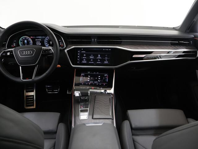 Audi A6 Avant 55 TFSI e quattro S edition Competition | Magnetic Ride | Trekhaak | Stuur/Stoelverwarming | Panoramadak | Ele.verstelbare stoelen/Links met memory | Akoestisch glas | Glans Pakket | B&O Audio | Standkachel | Softclose | Camera |