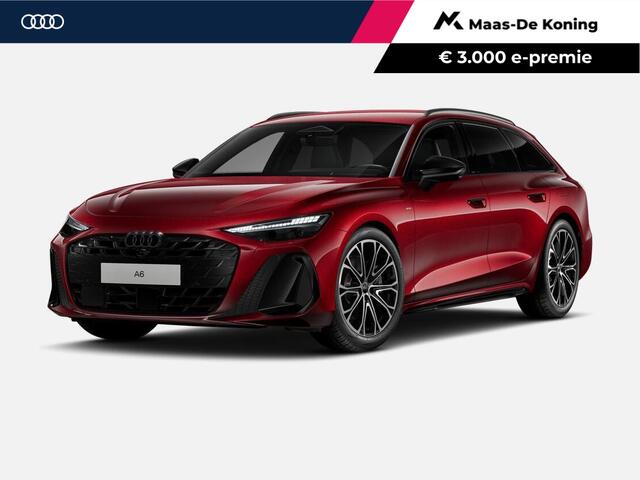 Audi A6 Avant 2.0 e-hybrid quattro S edition 299 PK · Premium pakket · Tech plus · 20" LM Velgen