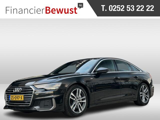 Audi A6 Limousine 55 TFSI 3.0 6 CIL QUATTRO AUT7 341PK S-LINE LEDER B&O SOUNDSYSTEEM NAVI CAMERA DIGI-DASH LED 19 INCH-LMV PDC