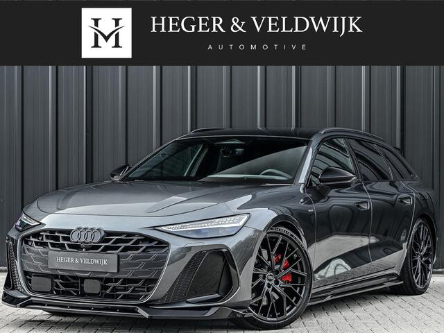 Audi A6 Avant 2.0 e-hybrid quattro S edition |MMI interface update | Achteras besturing | Premium S-Seats | Trekhaak | B&O Sound | Head-Up | Soft-Close | Adaptive Cruise | Passagiers display | 5 jaar garantie | Luchtvering