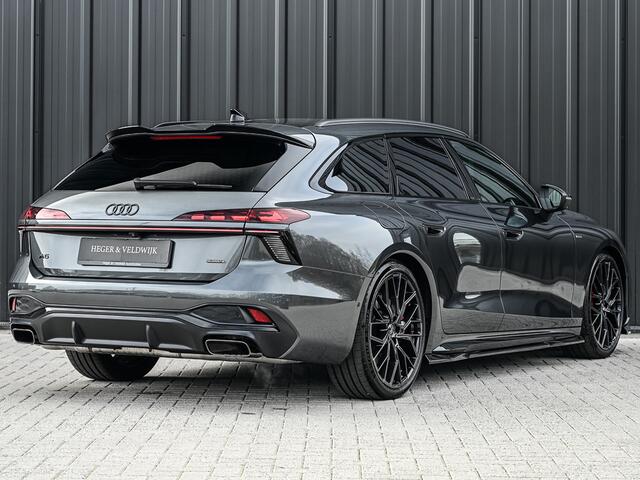 Audi A6 Avant 2.0 e-hybrid quattro S edition |MMI interface update | Achteras besturing | Premium S-Seats | Trekhaak | B&O Sound | Head-Up | Soft-Close | Adaptive Cruise | Passagiers display | 5 jaar garantie | Luchtvering