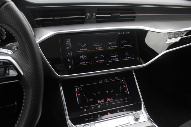 Audi A6 Limousine 50 TFSI e quattro S edition / Trekhaak / 360Camera / Keyless / Matrix LED / Half leder / 20'' / Carplay / Dodehoek / Stuurverwarming / Stoelverwarming 4x / ACC / Getint glas
